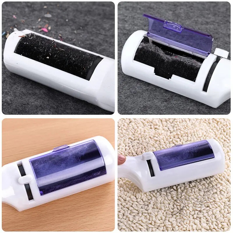 Clothes Lint Remover Electrostatic Brush Portable Coat Sweater Dry Cleaning Lint Removal Brush Pet Sticky Lint Remover