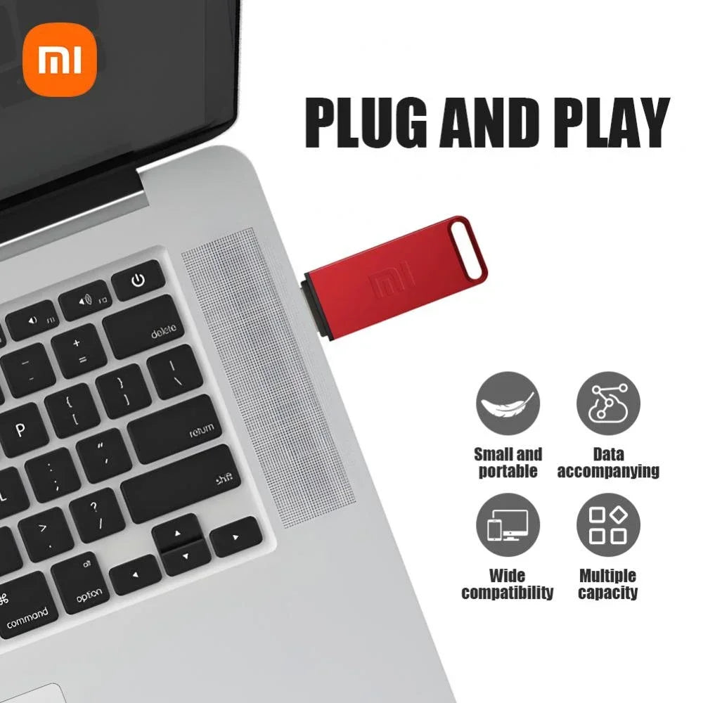 2023 TOP Xiaomi Original U Disk High-Speed Pen Drive U Flash Drive USB 3.1 Portable SSD 1TB 2TB For Laptop Computer 256GB 512G