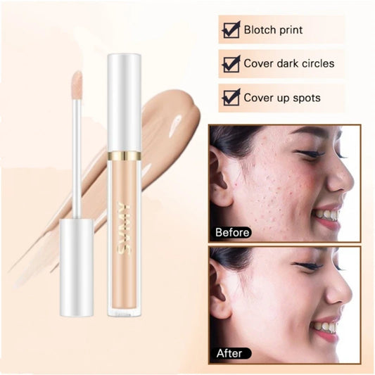 4Color Waterproof Liquid Concealer Cream Makeup Moisturizing Cover Acne Dark Circles Foundation Modify Face Contouring Cosmetics