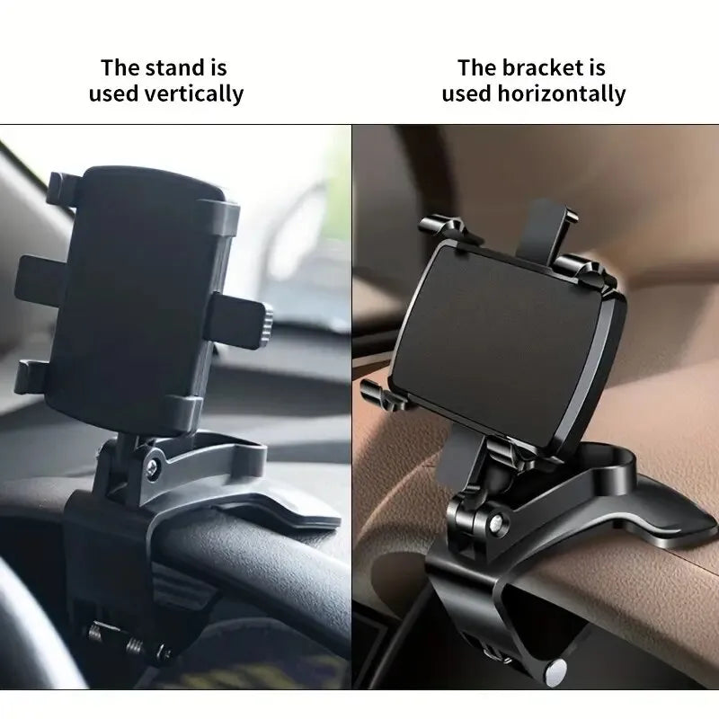 Car Phone Holder Stand Universal Dashboard Car Clip Mount GPS Bracket Car Mobile Phone Support in Car For iPhone Samsung Xiaomi