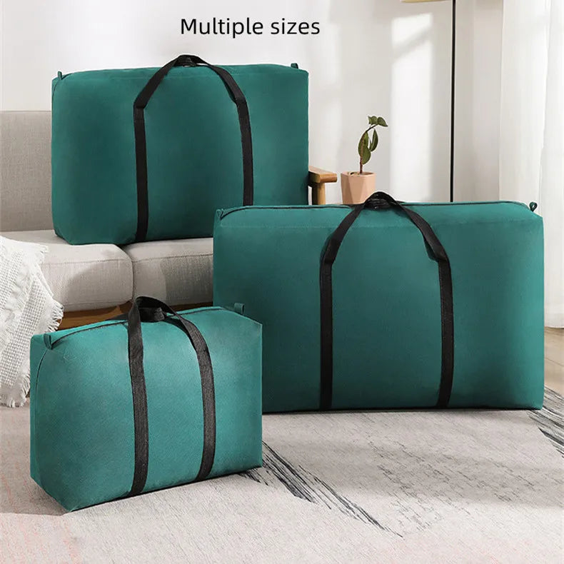 Big Capacity Storage Bag Portable Waterproof Dustproof Moistureproof Quilt Clothes Closet Under-Bed Packing Storage Organizer