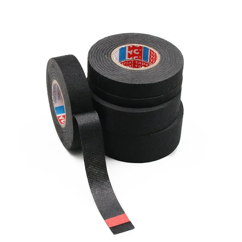 15m Tape Car Engine Compartment Car With High Temperature Resistance Insulation Flame Retardant Velvet Electrical Tape Cloth